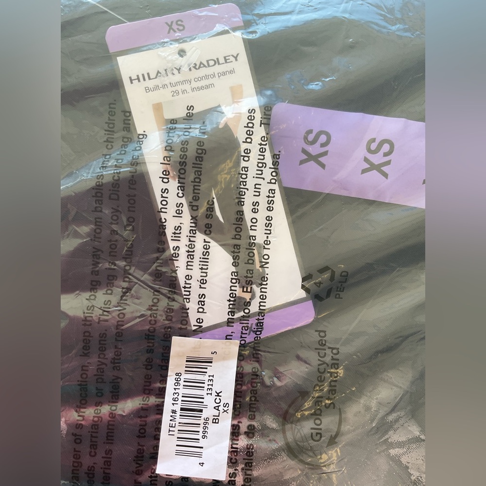 Hilary Radley Black Straight Leg Pants